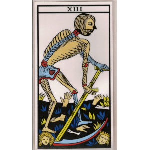 la muerte - décimo tercer arcano mayor de la baraja de tarot